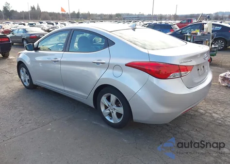 2013 Hyundai Elantra Gls из США, поврежденный, VIN KMHDH4AE5DU916016